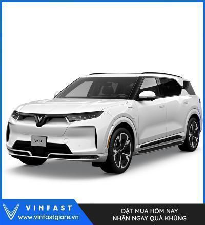 Vinfast VF9 Eco/ Plus Màu Trắng Giá Lăn Bánh Thông Số Tính Năng