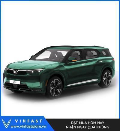 Vinfast VF9 Eco/ Plus Màu Xanh Rêu Giá Lăn Bánh Thông Số Tính Năng